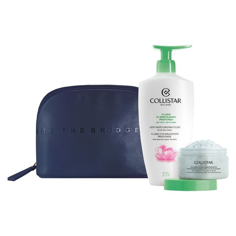 Cofanetto Fluido Idratazione Profonda 400ml + Talasso-Scrub 150 G + Travel-Bag - MazenOnline Main image