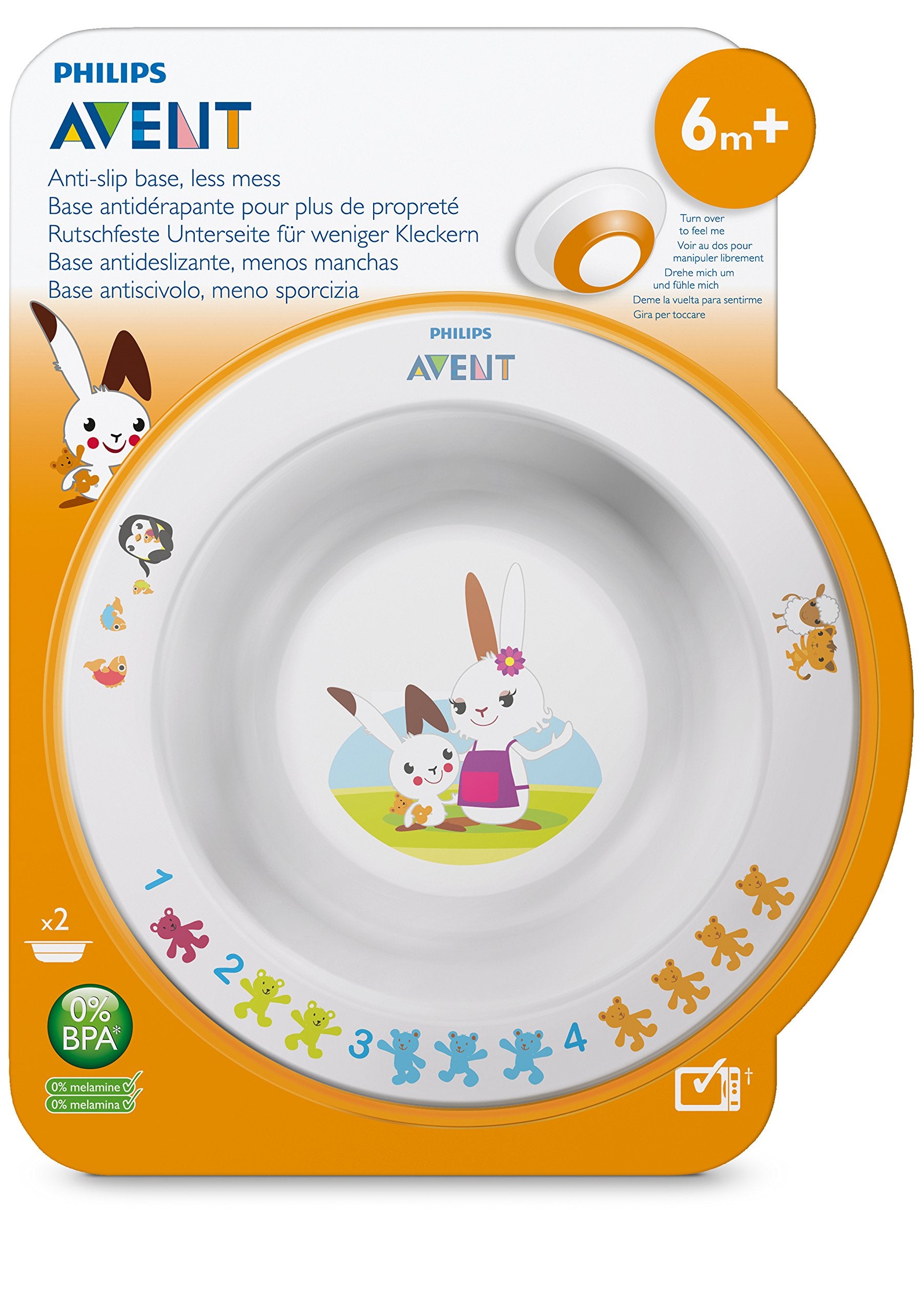Toddler Mealtime Toddler 2 Bowl Set - MazenOnline Main image