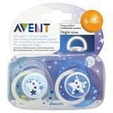 Glow in The Dark Soother 6-18 Months - MazenOnline