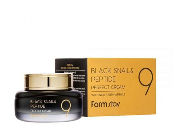 Farmstay - Black Snail & Peptide 9 Face Cream | MazenOnline