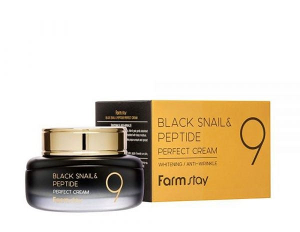 Farmstay - Black Snail & Peptide 9 Face Cream | MazenOnline Main image
