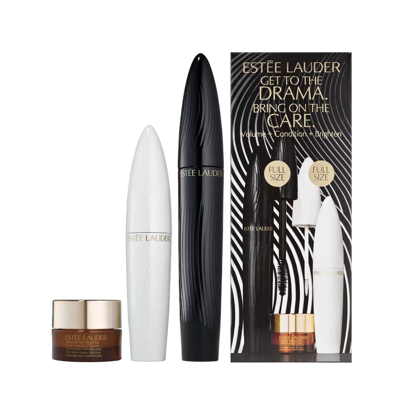 Estée Lauder - Get To The Drama Volume + Condition + Brighten Set | MazenOnline