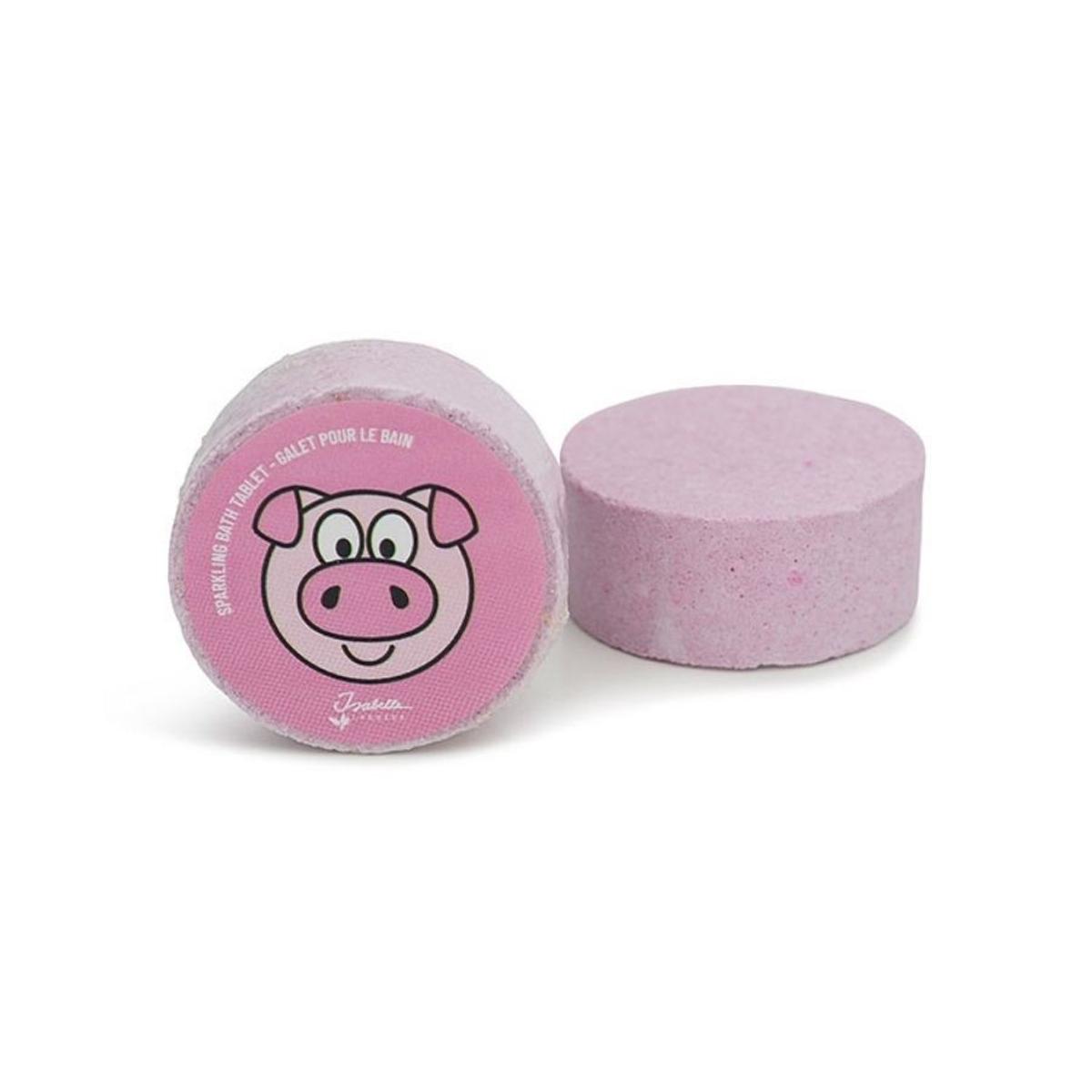 Isabelle Laurier Fizzing Bath Pebble Pig – Strawberry