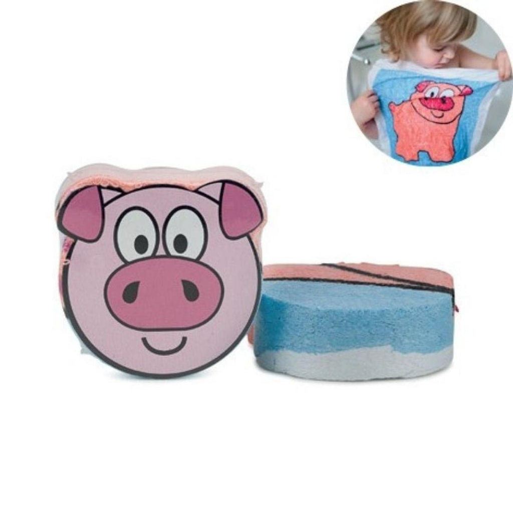 Isabelle Laurier Magic Compressed Towel – Pig