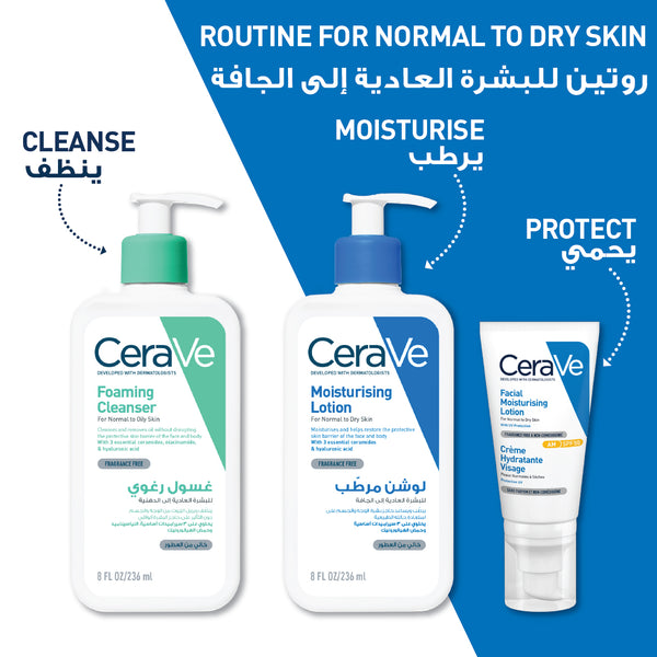 Moisturizing Lotion for Normal to Dry Skin with Hyaluronic Acid