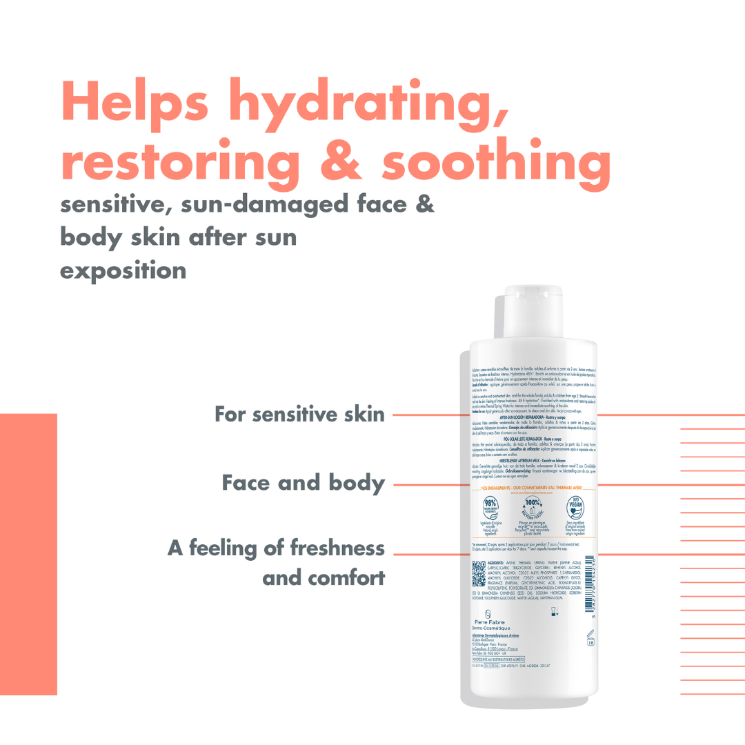 Avène - Buy Avène Cleanance Sunscreen SPF 50+ Get Avène After Sun Repair Lotion travel size 50ml | Light Weight & Invisible Oily Skin Sunscreen and After Sun Lotion | MazenOnline