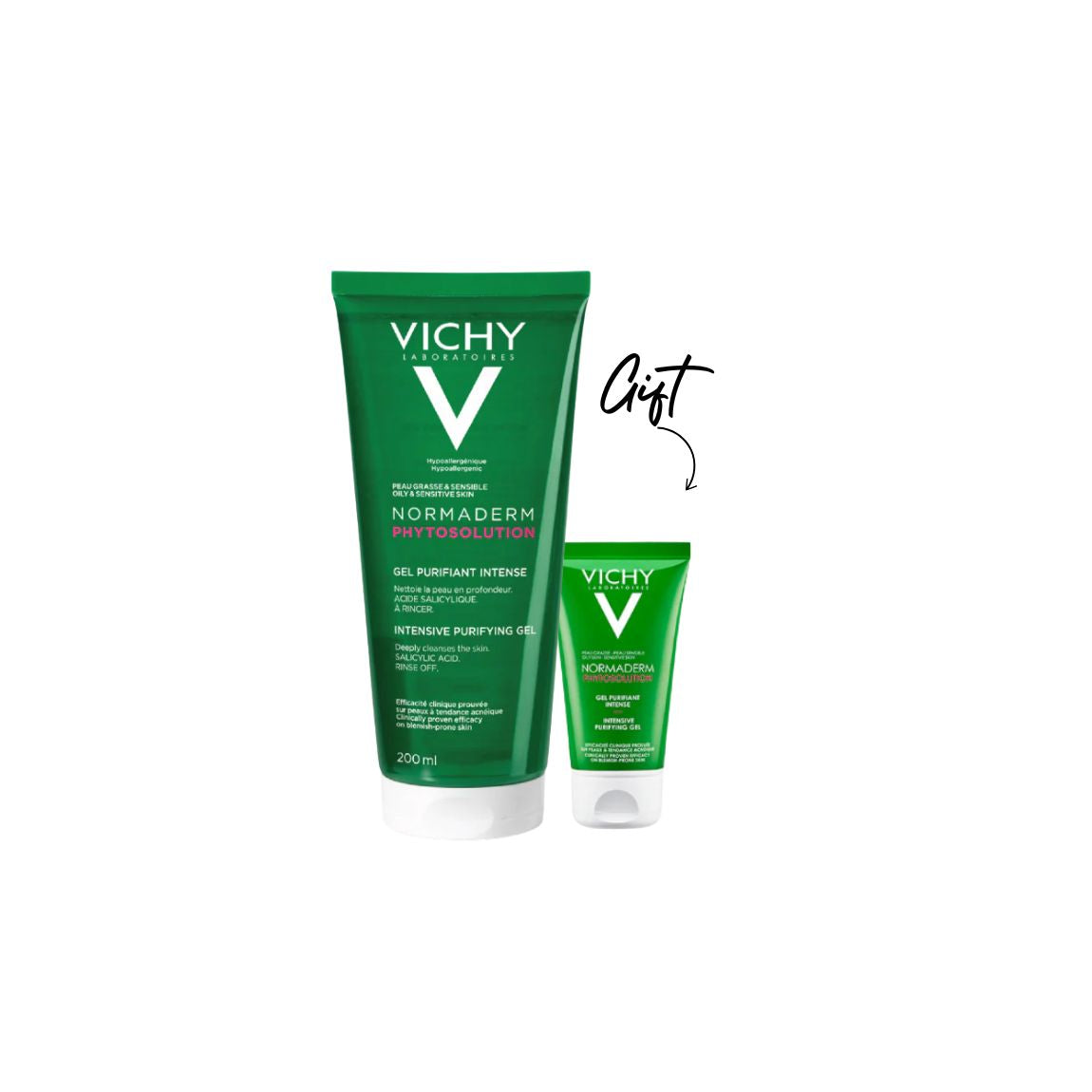 Vichy - With Every Purchase of Normaderm 200ML Get Mini Normaderm | MazenOnline