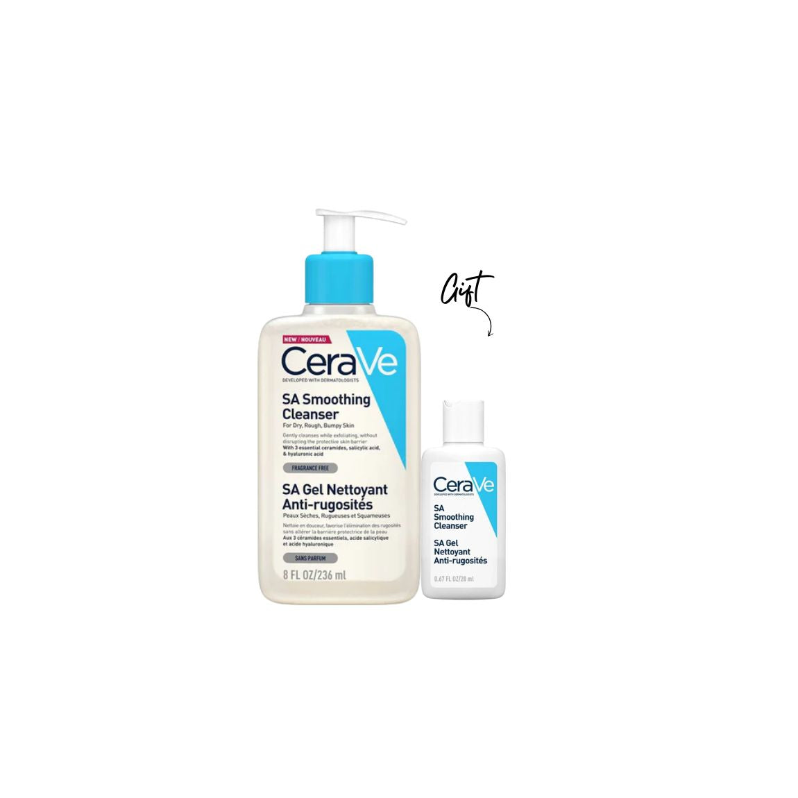 Sa Smoothing Cleanser + GIft - MazenOnline