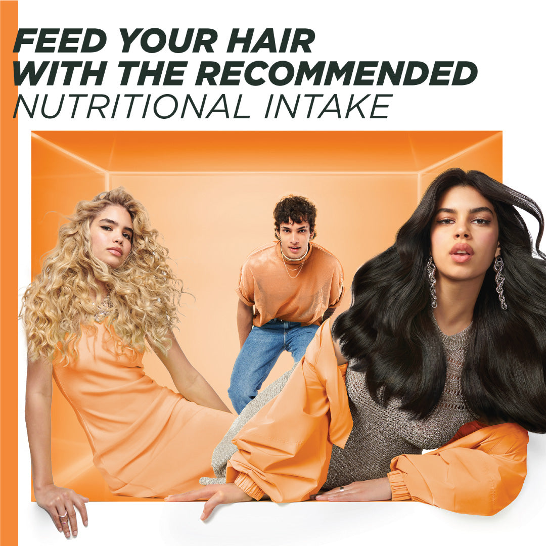garnier - Garnier Ultra Doux Papaya Vegan Hair Food 3in1 Mask for damaged hair, Boosted with Vitamins C, E & F | MazenOnline