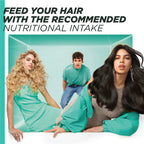 Garnier - Garnier Ultra Doux Aloe Vera Vegan Hair Food 3in1 Mask for dehydrated hair, Boosted with Vitamins C, E & F  | MazenOnline