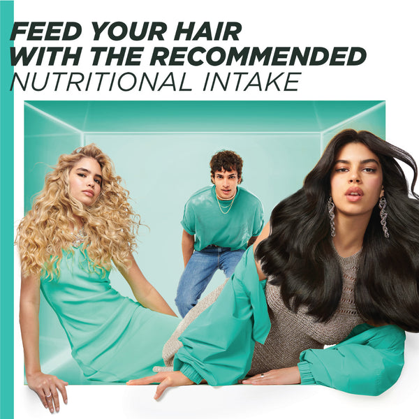Garnier - Garnier Ultra Doux Aloe Vera Vegan Hair Food 3in1 Mask for dehydrated hair, Boosted with Vitamins C, E & F  | MazenOnline