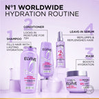 Elvive Hyaluron Plump 2% Moisture Plump Serum with Hyaluronic Acid For Dehydrated Hair