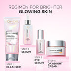 L'Oréal Paris - Glycolic Bright Eye Serum, with 3% (Glycolic Acid  + Vitamin CG + Niacinamide], for Dark Circles and Under Eyes Brightening | MazenOnline