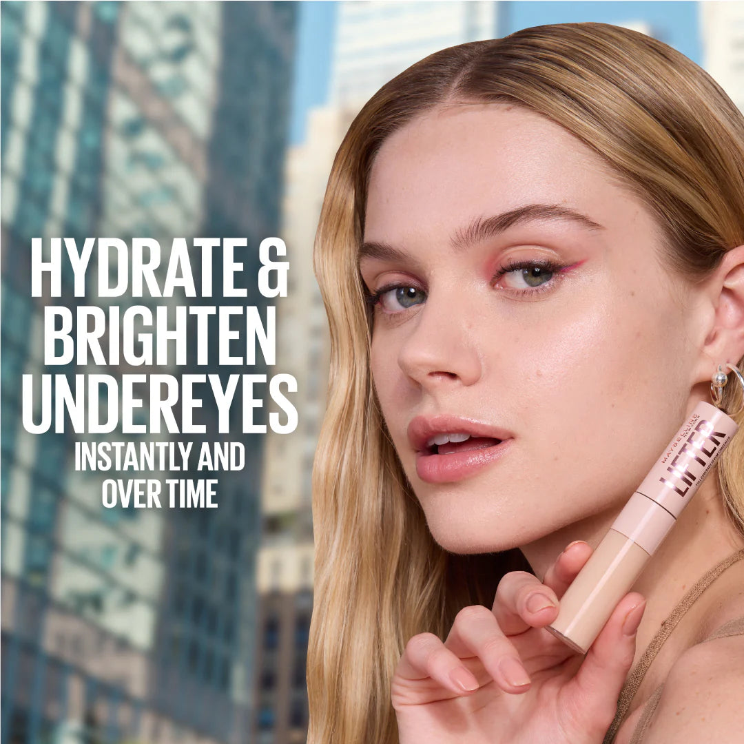 Lifter Serum Concealer, Full Coverage, Includes 2% Peptides + Caffeine to Hydrate & Brighten Under Eyes Secondary image