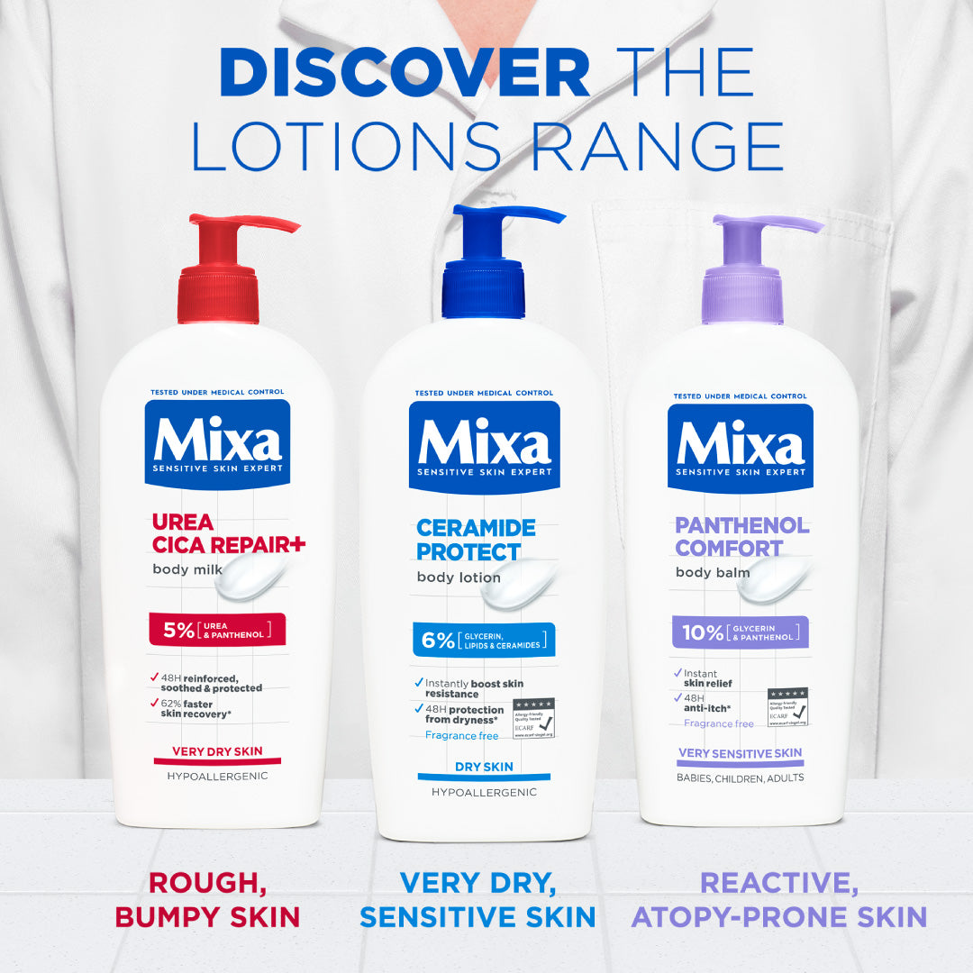 Mixa - Ceramide Protect Body Lotion - For Dry, Very Dry and Sensitive Skin | MazenOnline