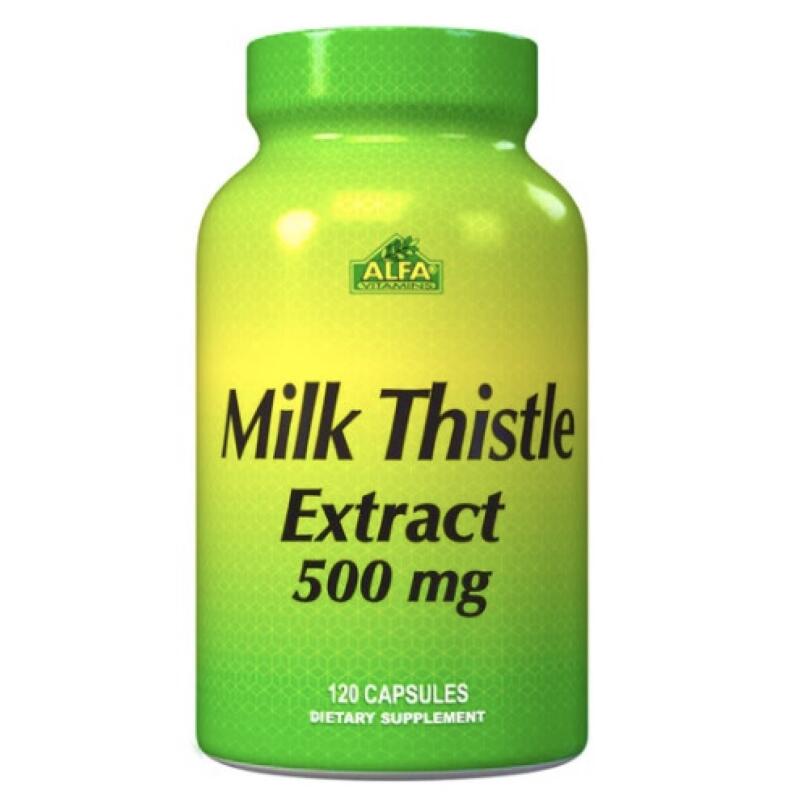 Alfa Vitamins - Milk Thistle 500mg | MazenOnline