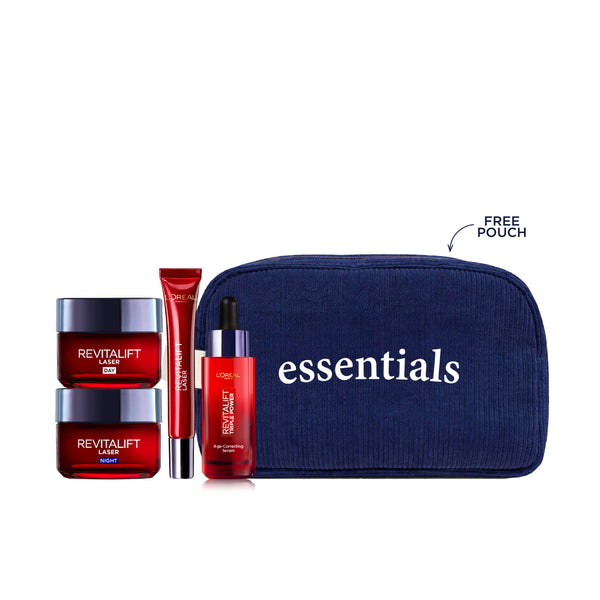 Revitalift Laser Day Cream + Night Cream + Retinol Serum + Eye Serum