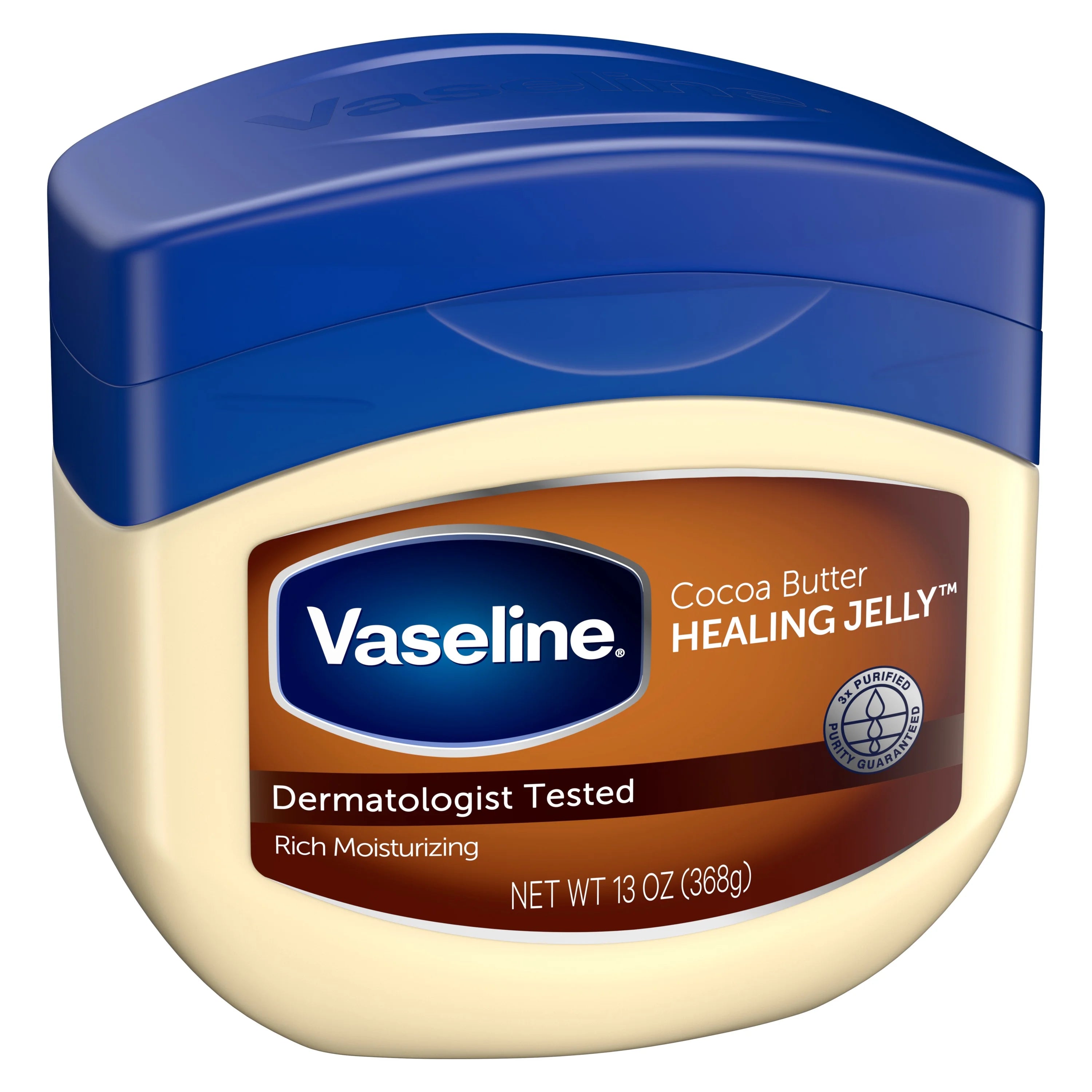 Vaseline - Rich Moisturizing Cocoa Butter Healing Petroleum Jelly for Dry Skin 13 oz | MazenOnline
