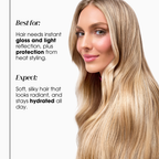 Klorane Prickly Pear Thirst-Quenching Shampoo + Klorane Thirst-quenching serum with prickly pear & hyaluronic acid + Towel