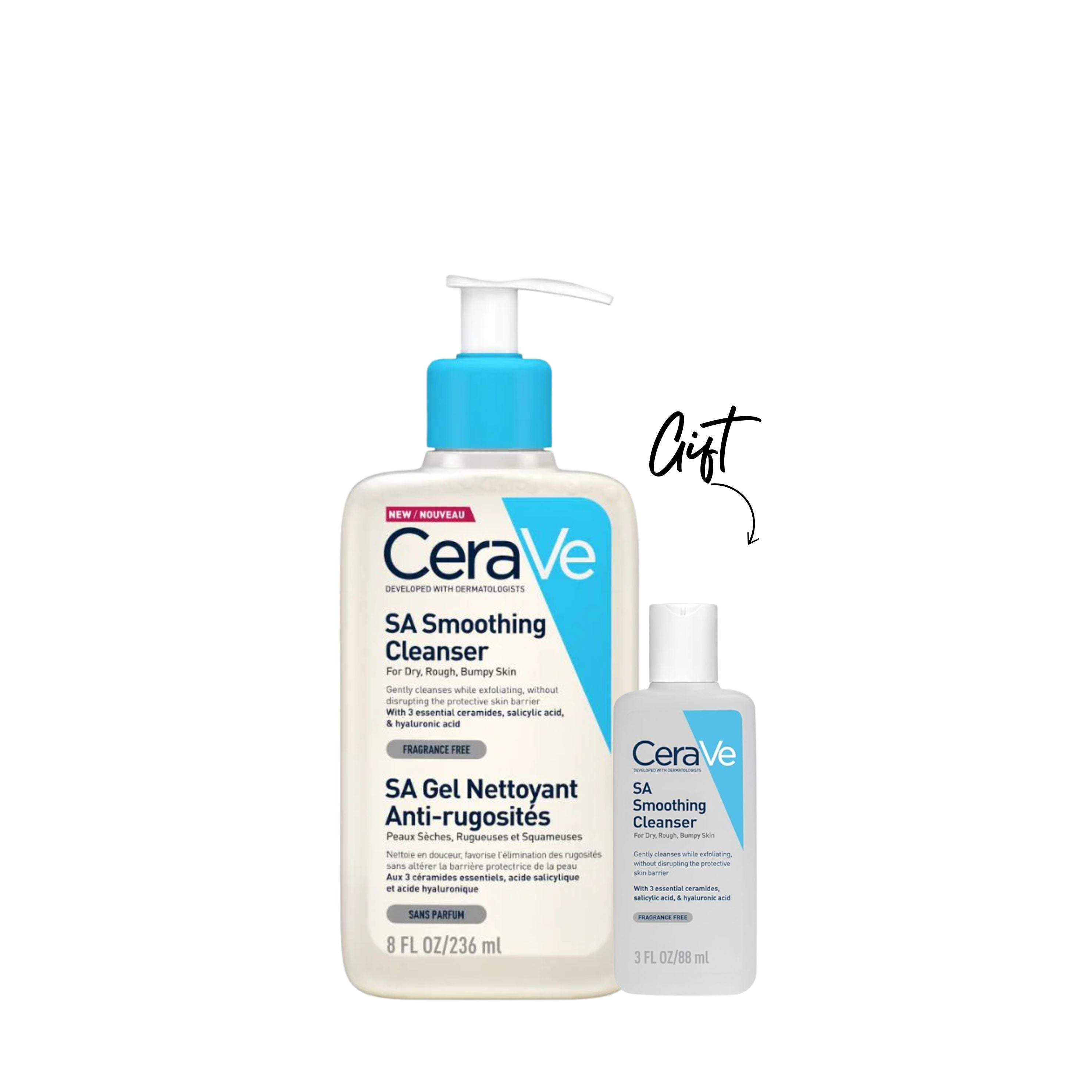 Sa Smoothing Cleanser + gift