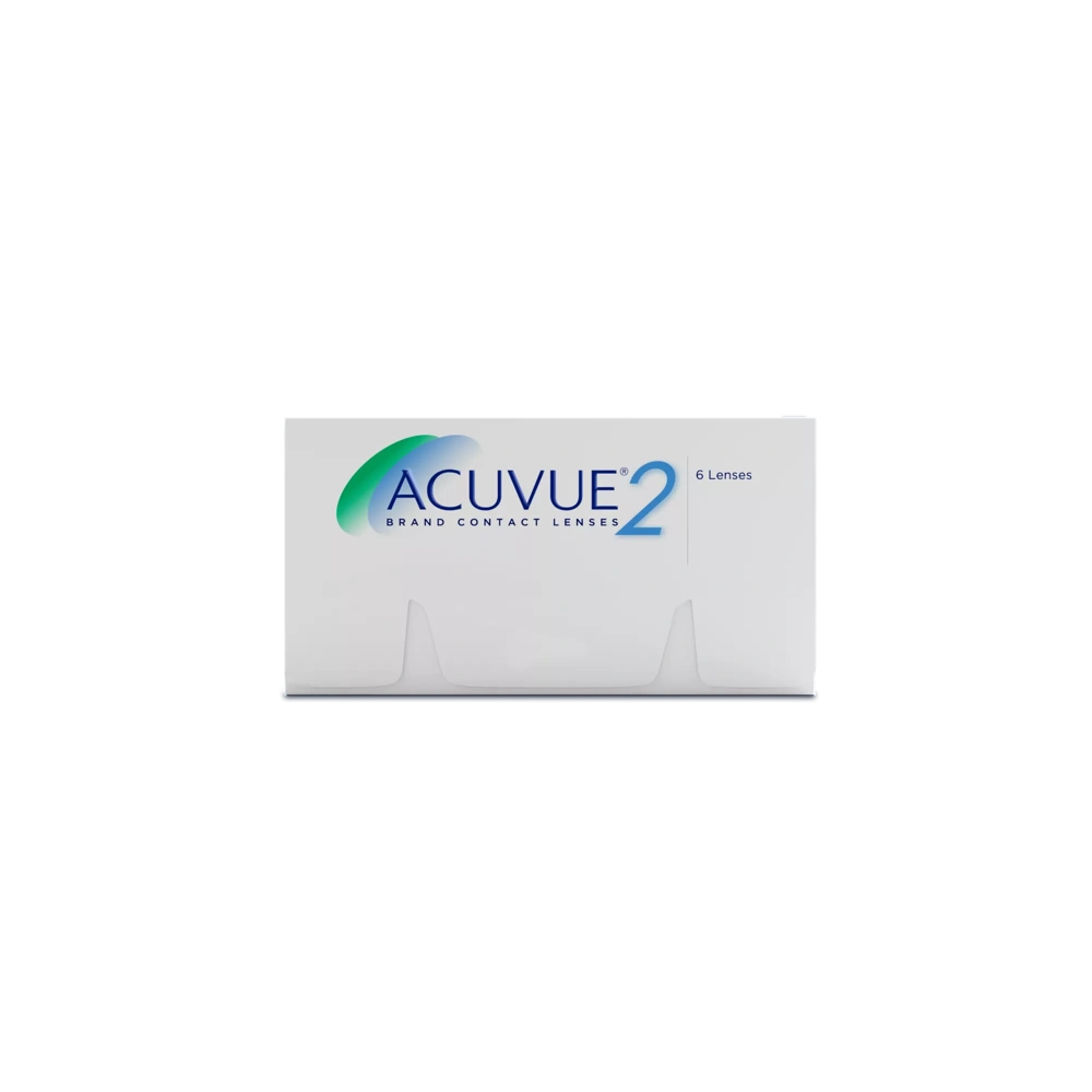 ACUVUE 2 contact lenses, 6 lens box