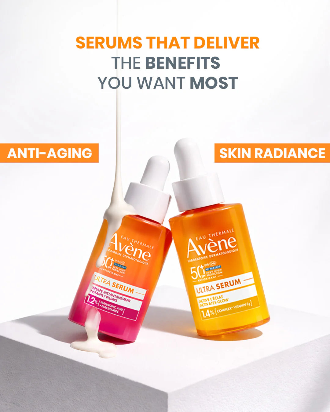 Ultra serum active glow SPF50+ - MazenOnline