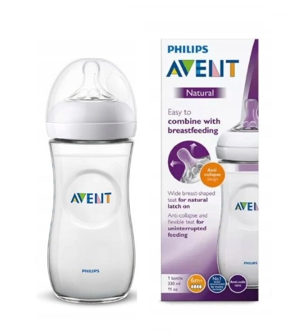 Avent Natural Feeding Bottle 6m+ - MazenOnline Main image