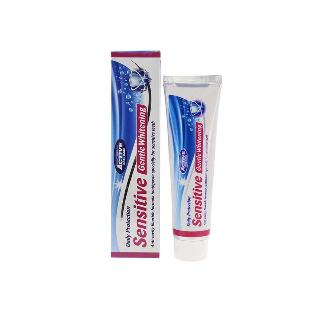 Active Oral Care Sensitive Gentle Whitening Toothpaste 100 Ml - MazenOnline Main image