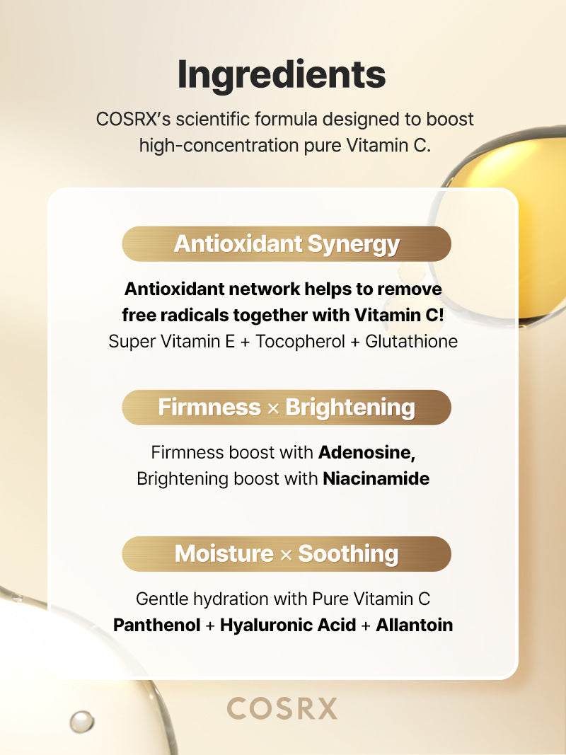 COSRX - Advanced The Vitamin C 23 Serum | MazenOnline