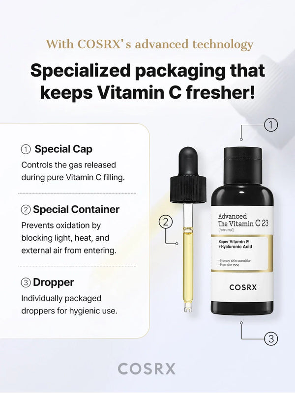 COSRX - Advanced The Vitamin C 23 Serum | MazenOnline