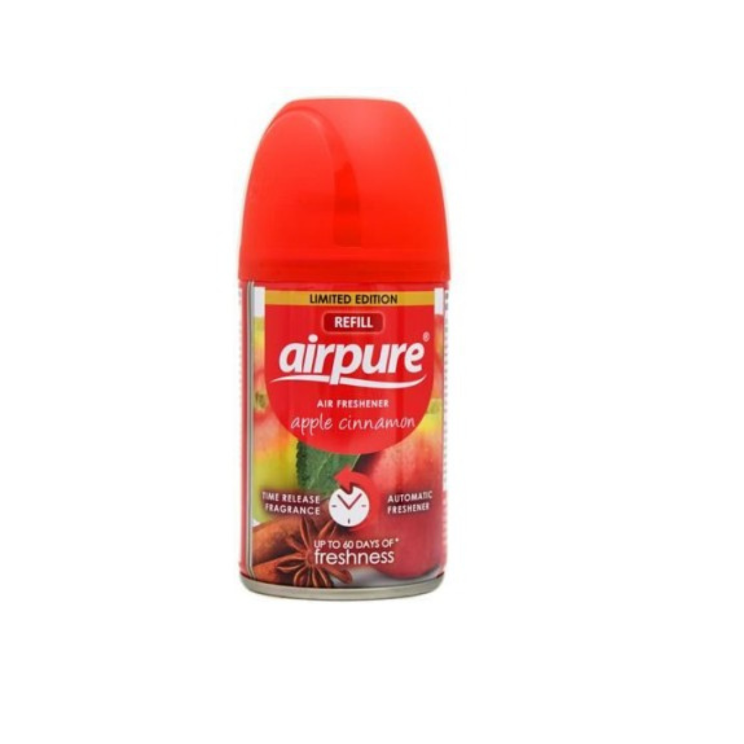 Airpure Air-O-Matic Refill Apple Cinnamon 250 Ml - MazenOnline Main image
