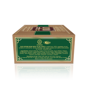 Oud Scrub Soap With Aloevera 125g