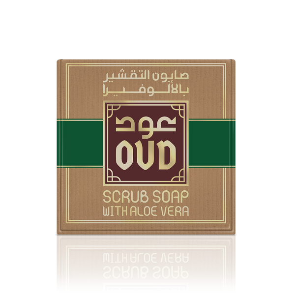 Oud Scrub Soap With Aloevera 125g