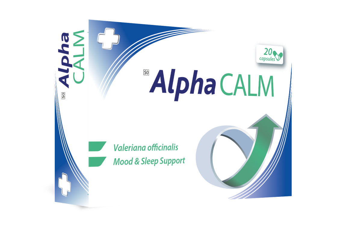 Alpha Calm - Valerian Officinalis & Mood & Sleep Support | MazenOnline