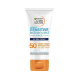 Garnier - Ambre Solaire Sensitive Advanced Face SPF 50+ UV Gel Cream | MazenOnline