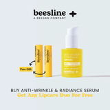 Anti-wrinkle & Radiance Serum 30ml With FREE Lip Care DUO