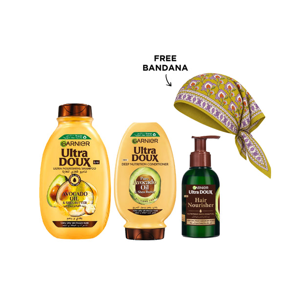 Avocado Shampoo + Conditioner + Serum + GWP