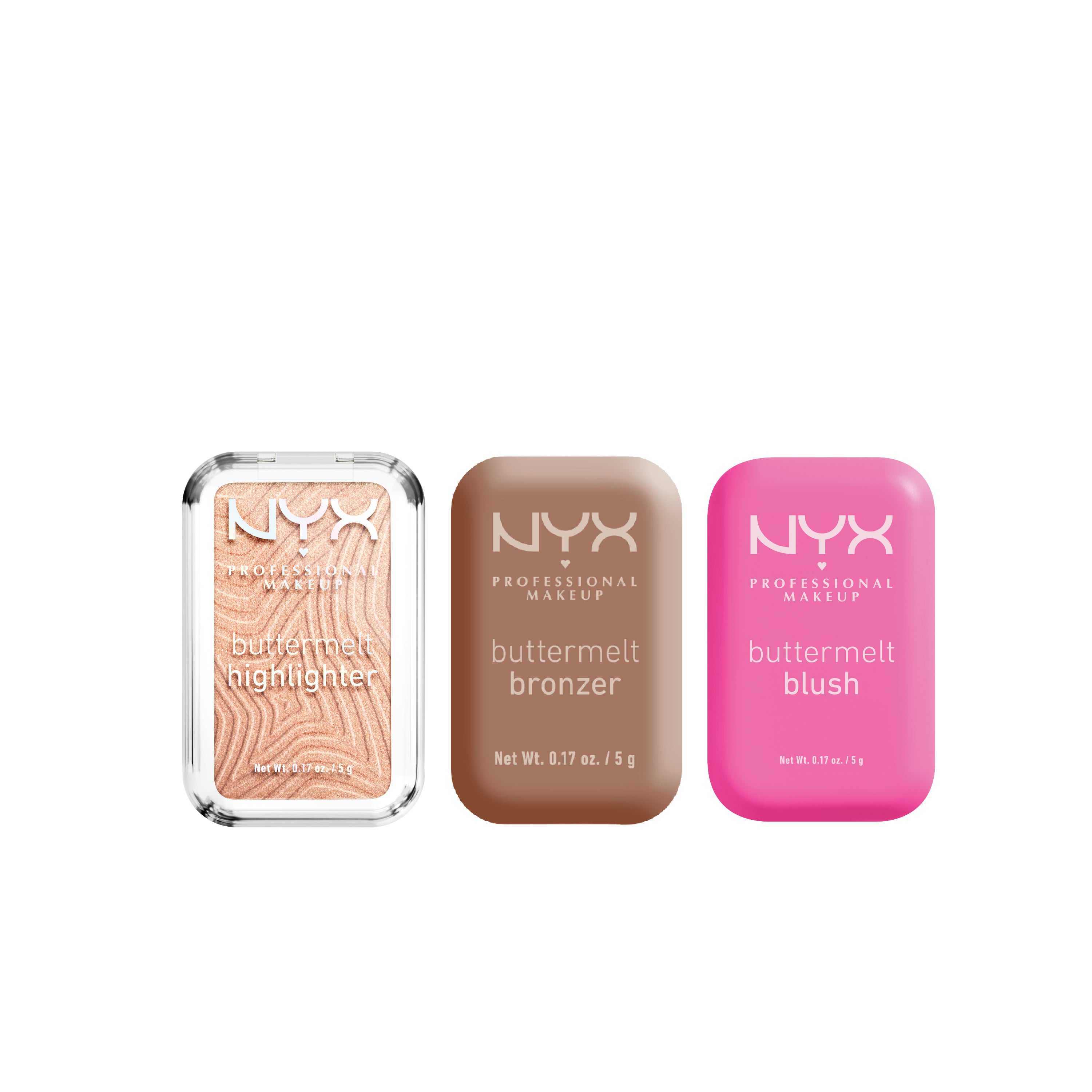 Buttermelt Blush + Buttermelt Bronzer + Buttermlet Highlighter