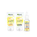 Fast bright day cream + night cream + day serum