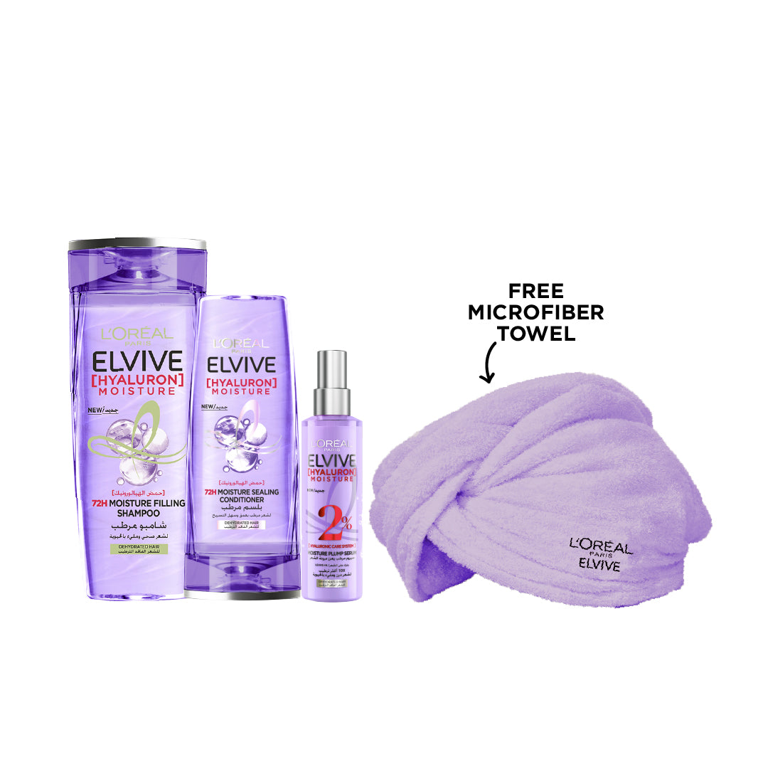 Elvive - Hyaluron Moisture Routine | MazenOnline