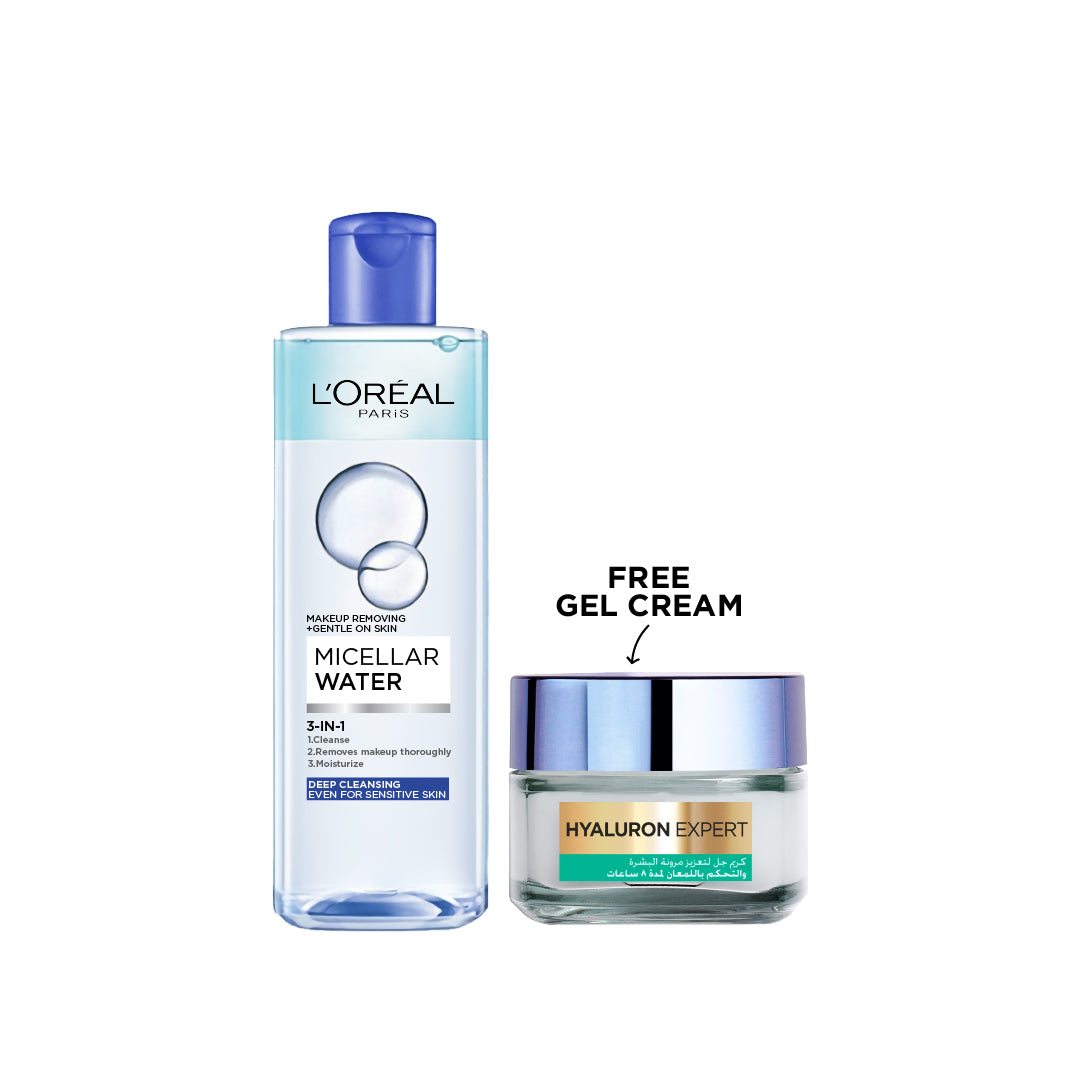 3-in-1 Bi-Phase Micellar Water + Hyaluron Gel Cream - MazenOnline