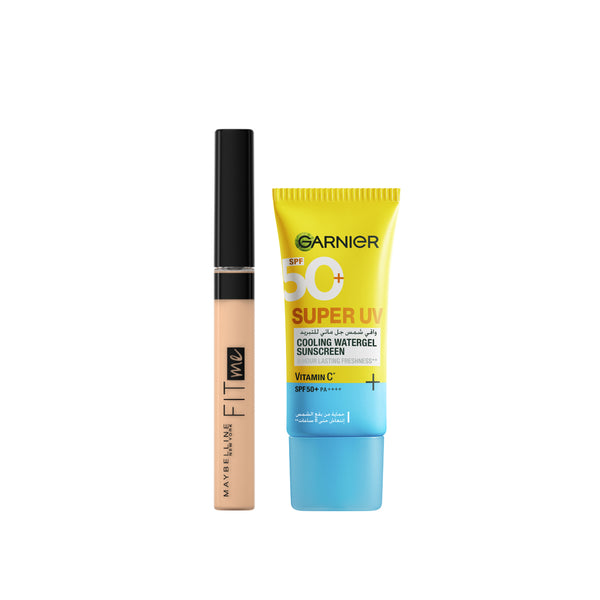 Super UV Cooling Gel +  Fit Me Concealer