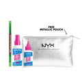 NYX Professional Makeup - The Face Glue Primer + The Face Glue Setting Spray+ Blade & Shade, Dual Edged Brow Pencil + Gift | MazenOnline