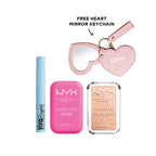 Vivid Brights Colored Liquid Eyeliner + Buttermelt Blush, Powder Blush + Buttermelt Highlighter, Powder Highlighter + Gift