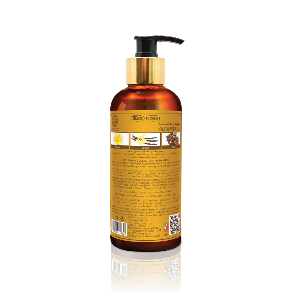 Vanilla Oud Premium Body Wash 300ml