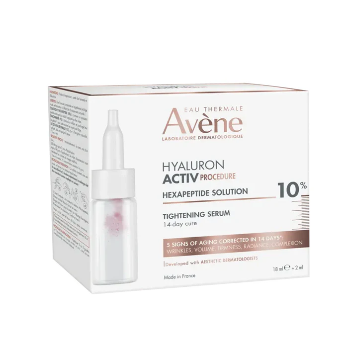 Avène - Hyaluron Activ Firming Serum l 10% Hexapeptide Solution 18ml l Anti-Aging Lifting Serum for Wrinkles & Firmness | MazenOnline