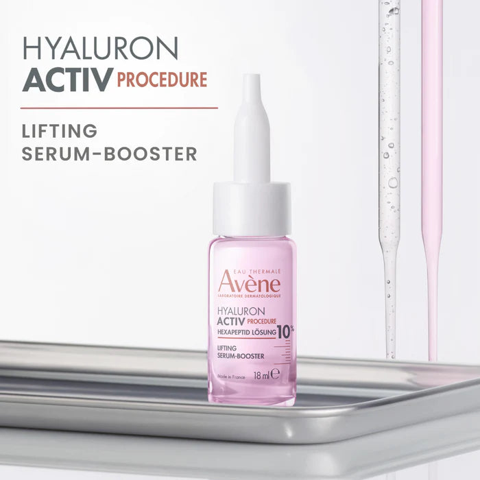 Avène - Hyaluron Activ Firming Serum l 10% Hexapeptide Solution 18ml l Anti-Aging Lifting Serum for Wrinkles & Firmness | MazenOnline