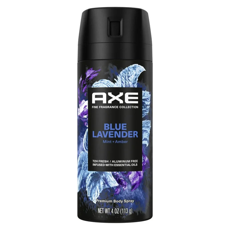 Axe - Men's Deodorant Spray Blue Lavender 4 oz | MazenOnline
