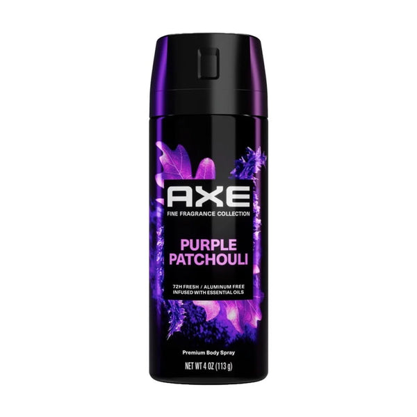 Axe - Fine Fragrance Premium Deodorant Spray for Men Purple Patchouli Citrus + Oak Essential Oils | MazenOnline