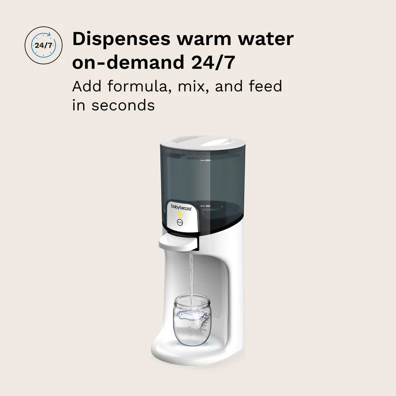 Baby Brezza - Instant Water Warmer For Baby Bottles - Instantly Dispenses Warm Water | MazenOnline
